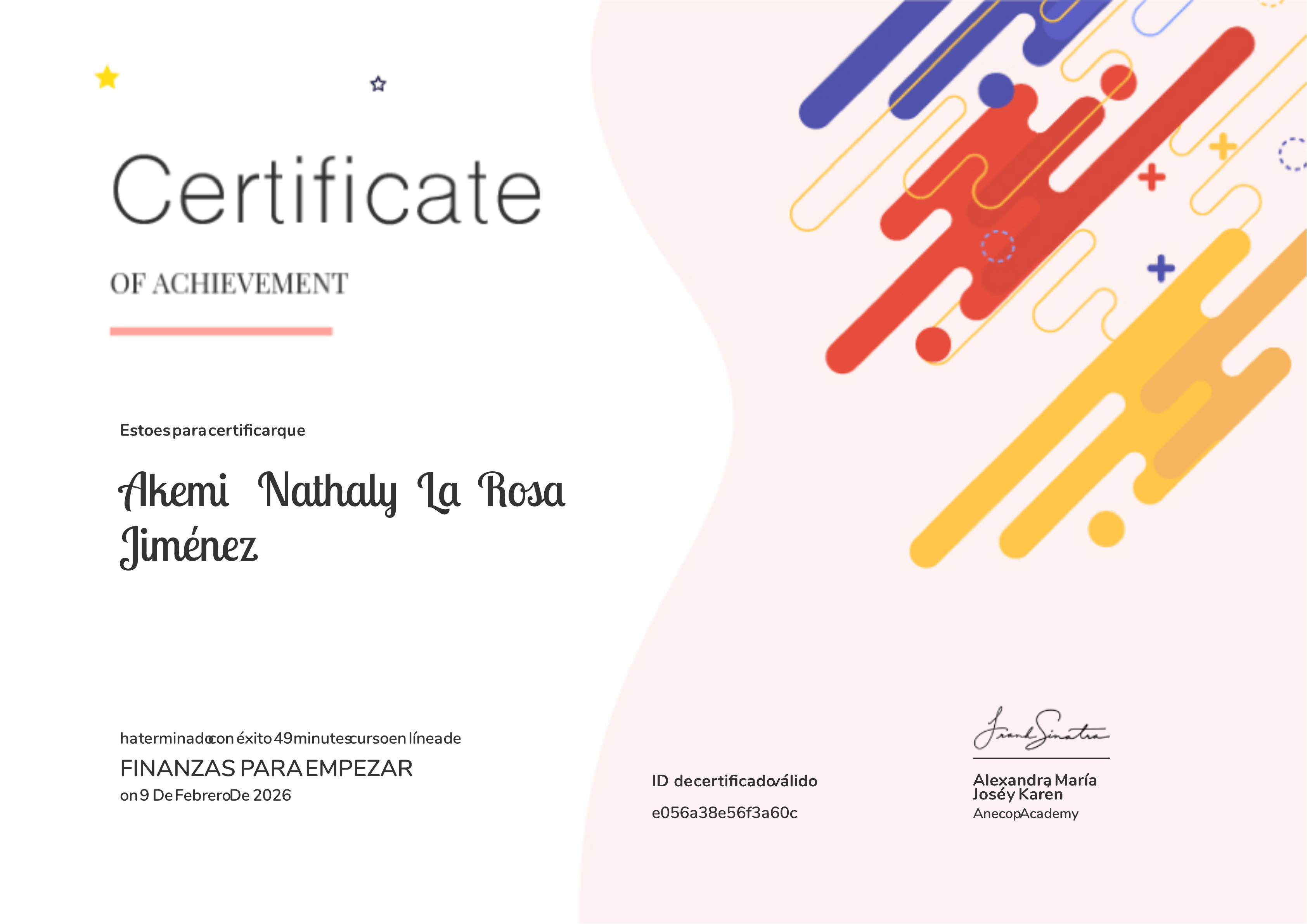 FINANZAS PARA EMPEZAR